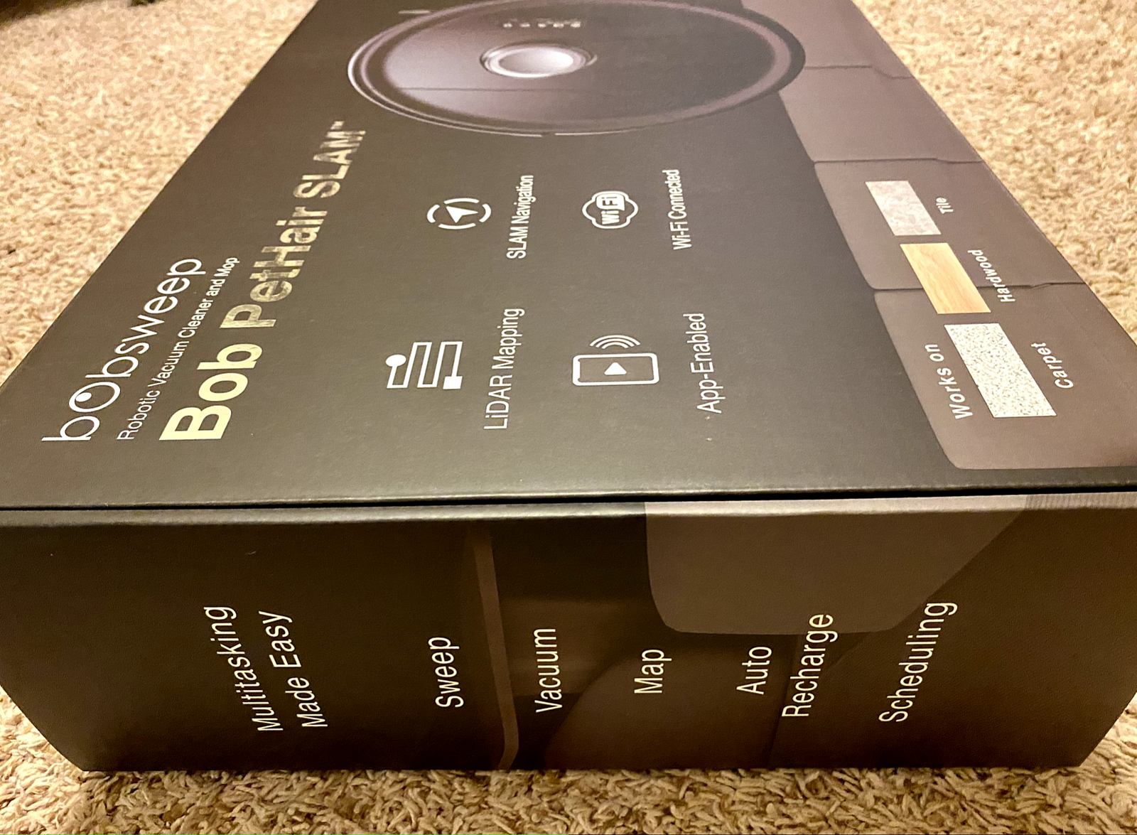 bObsweep – PetHair SLAM Wi-Fi Connected